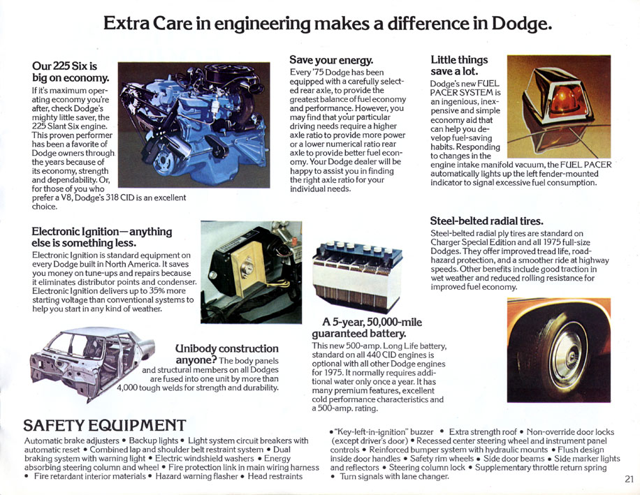 1975 Dodge International Brochure Page 20